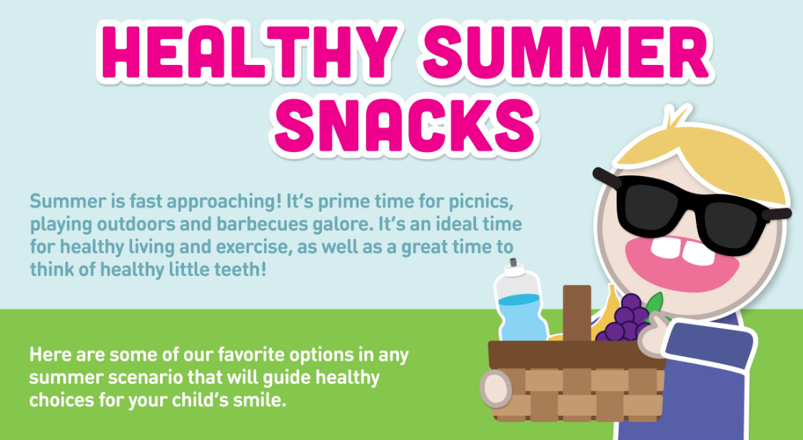 Healthy Summer Snacks - Tooth Fairy Smiles