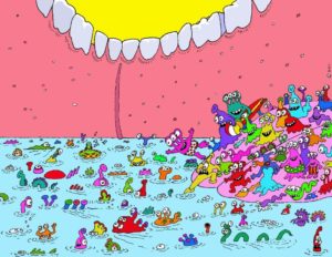 mouth-bacteria-gene-pool-cartoon_mouthville-dot-com